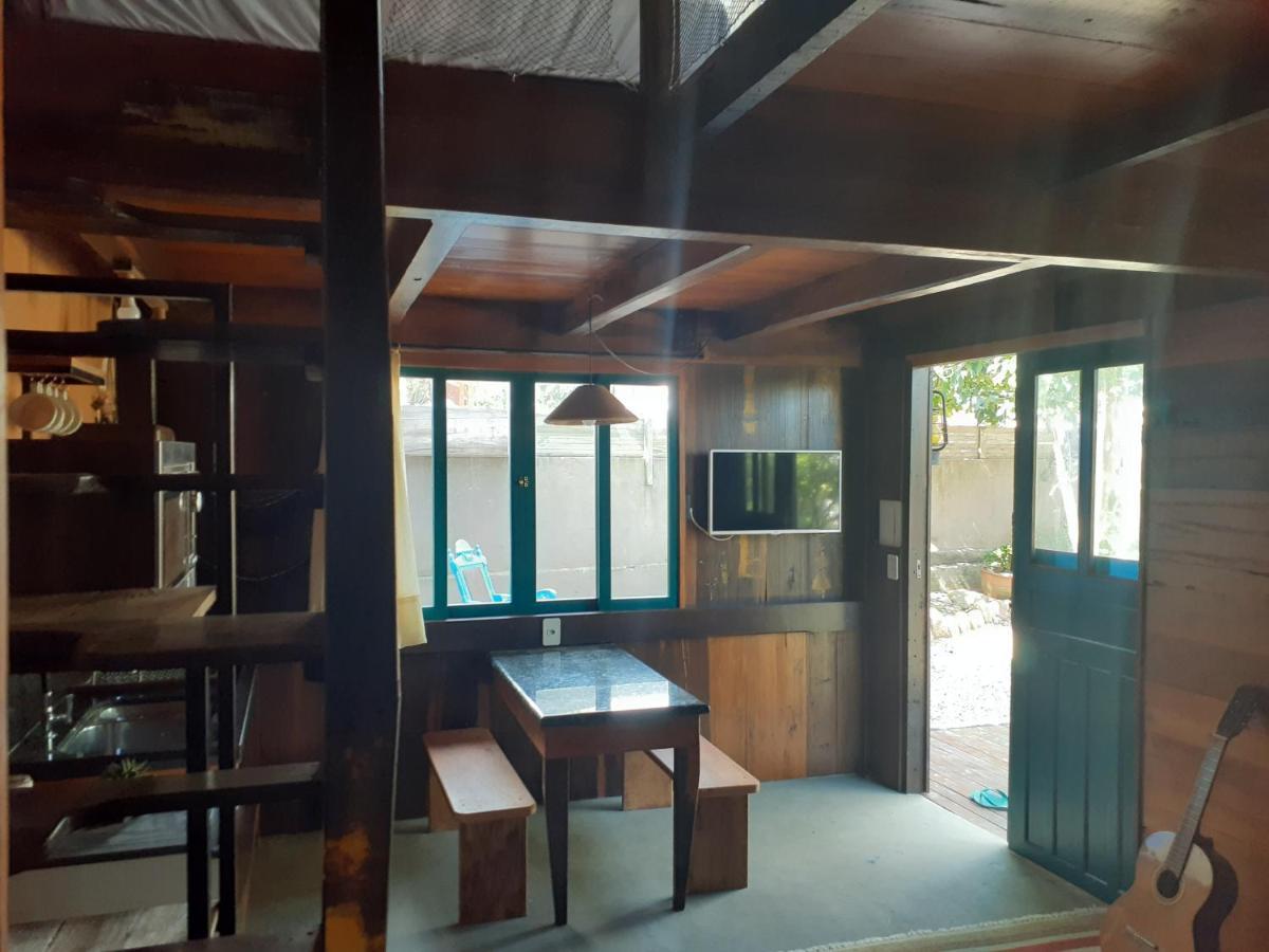 Jabuticasa Cabana De Madeira Na Praia Penha  Dış mekan fotoğraf